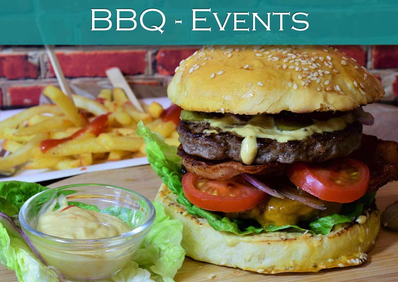  Burger und BBQ Events zu Hause feiern mit Catering vom Restaurant Grüner Baum
